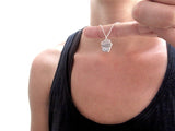 Sterling Silver Mother Daughter Cupcake Necklaces