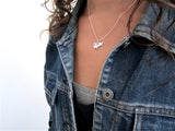 Sterling Silver Mother Daughter Rabbit Necklaces