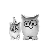 Sterling Silver Mother Daughter Owl Necklaces