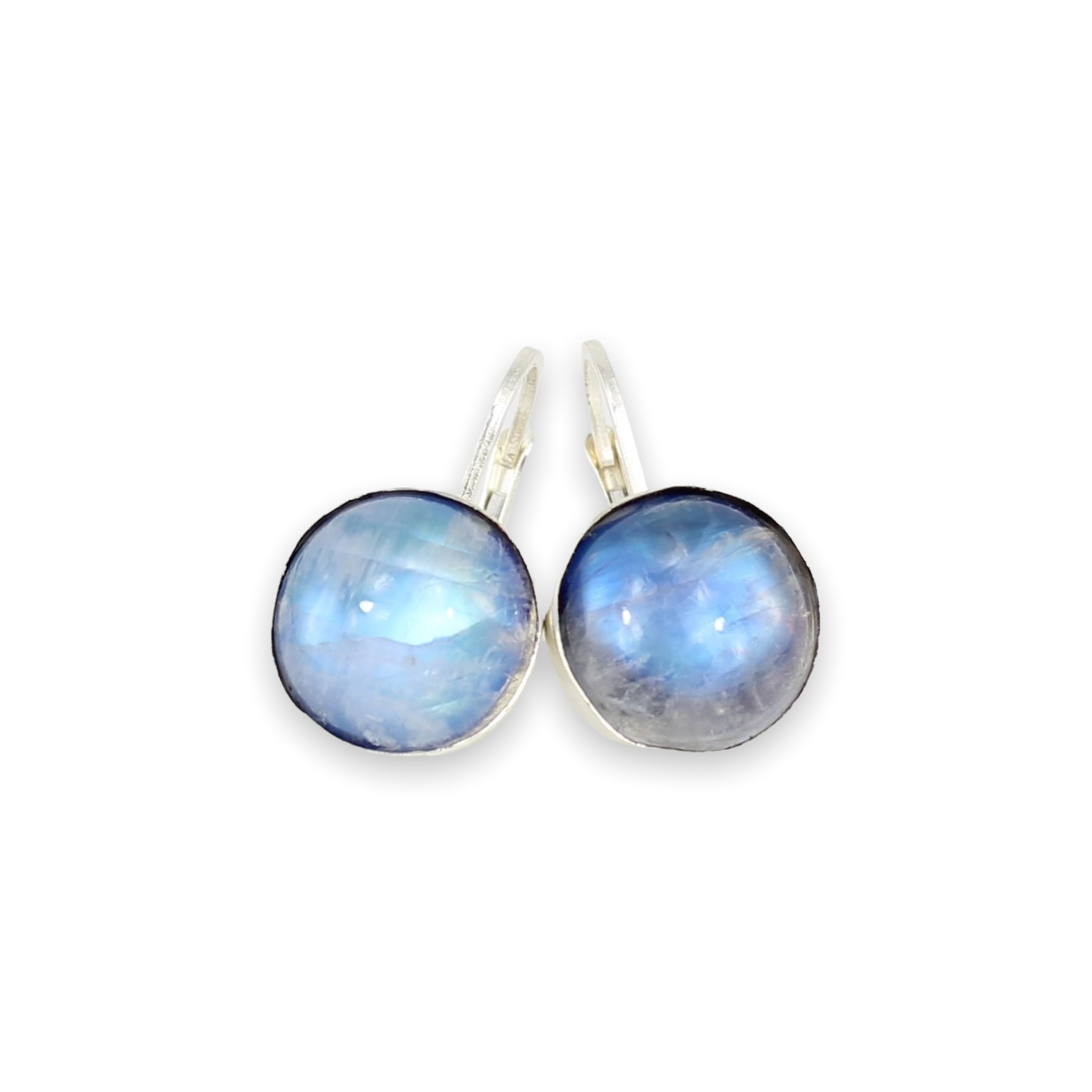 Blue moonstone earrings discount