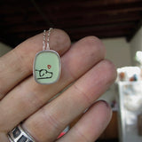 Sterling Silver and Enamel Dog Necklace - Dog Jewelry and Gifts