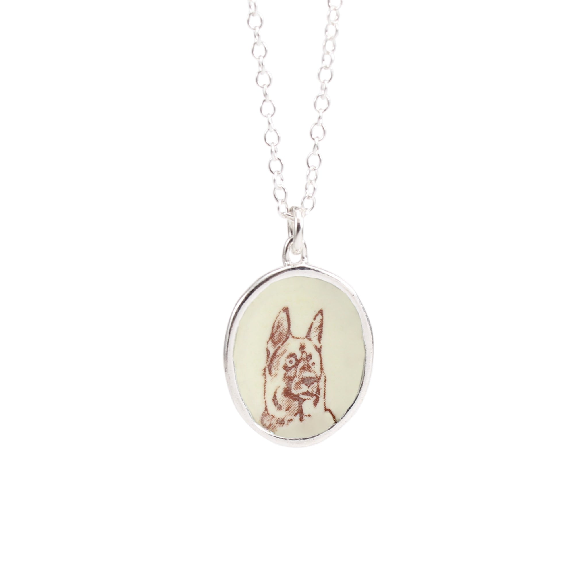 Buy German Shepherd National Animal Key Necklace Pendant Tray Embellished  Chain at Amazon.in