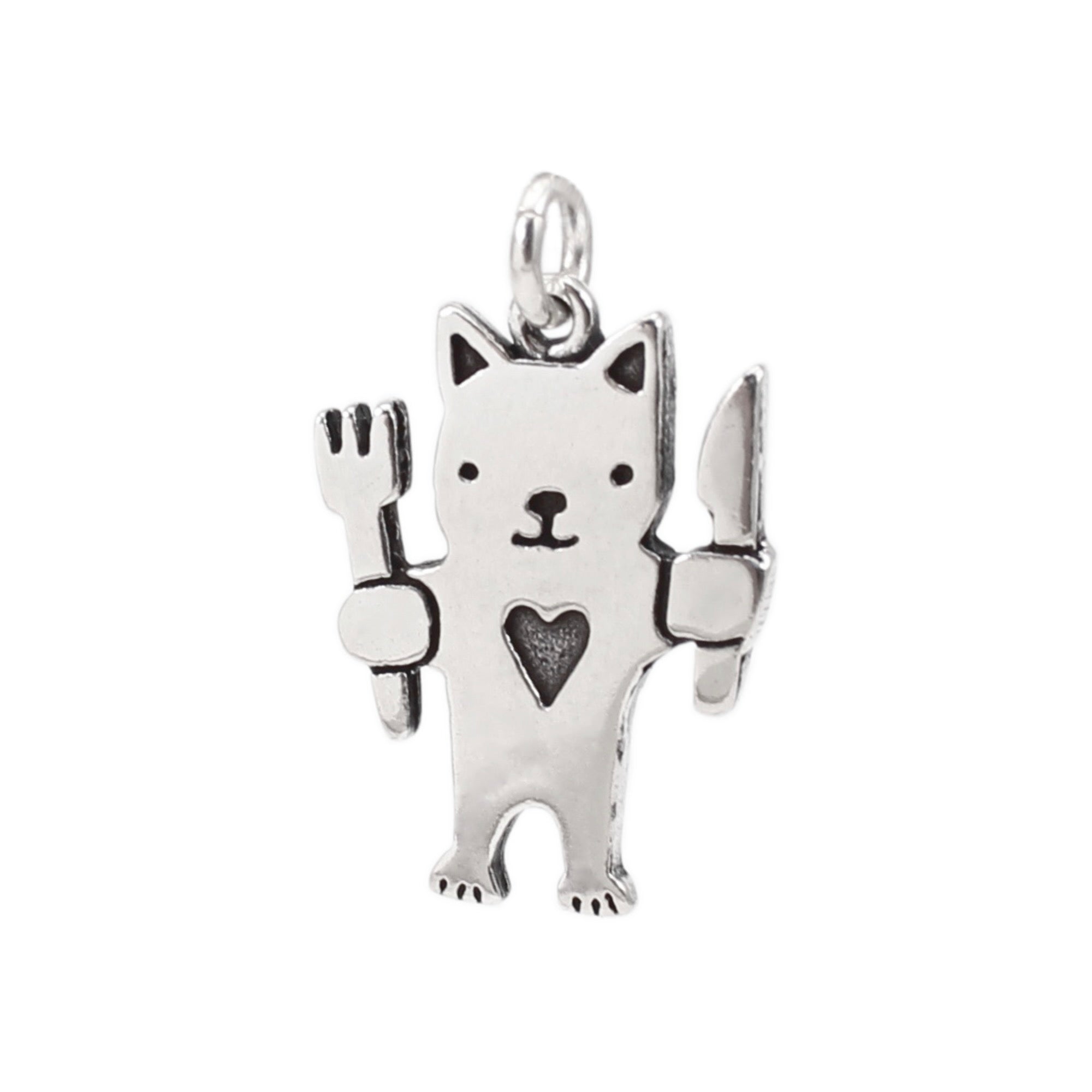 Cat Charm - Choose Your Sterling Silver Cat Charm to Add to